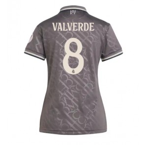 Real Madrid Federico Valverde #8 Tredjetröja Dam 2024-25 Kortärmad